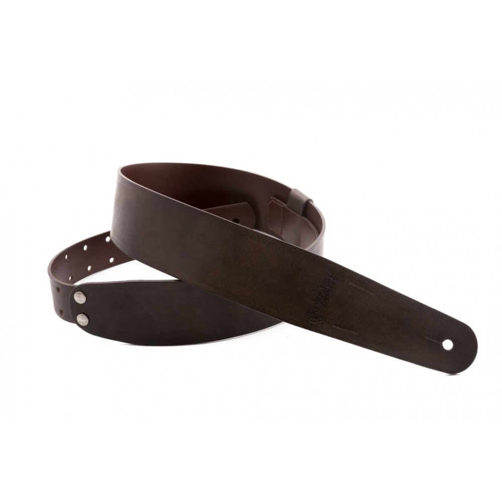 8401060300352 Masterkey Brown Ремень для гитары, кожаный, коричневый, RightOn Straps