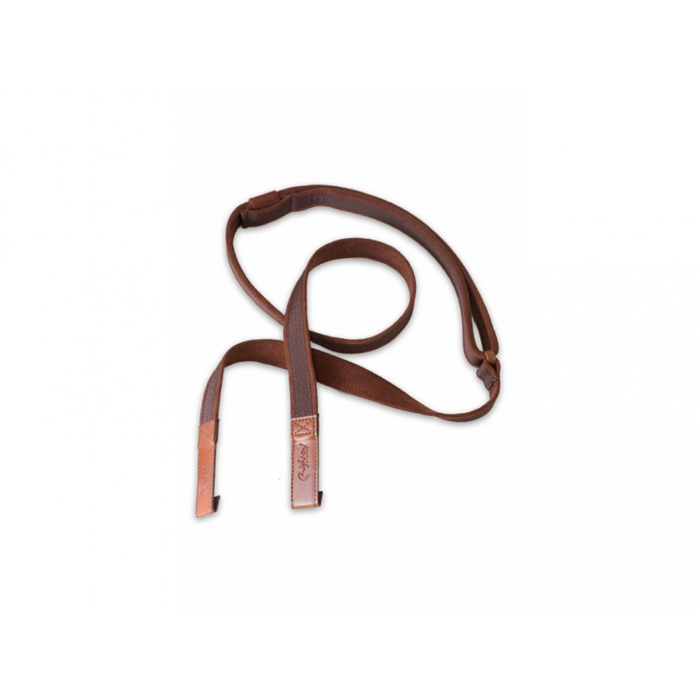 8401120020350 Classical-Dual-Hook Brown Ремень для классической гитары, RightOn Straps