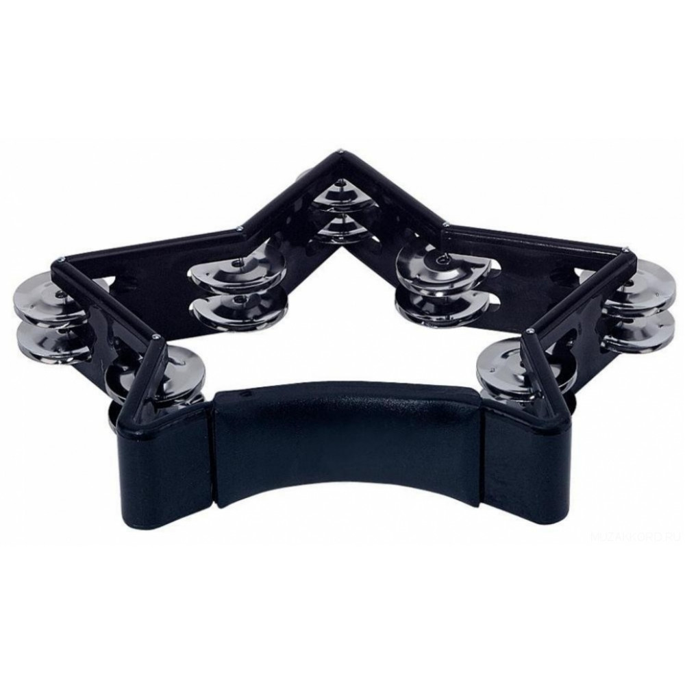 GEWA Jingle Wreath Star Black тамбурин звезда черный