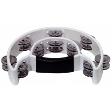 GEWA Jingle Wreath Half Moon 20 Jingles White тамбурин полукруглый
