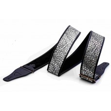 8419612000797 Talisman Alien Black Ремень для гитары, текстиль/синтетика, черный, RightOn Straps