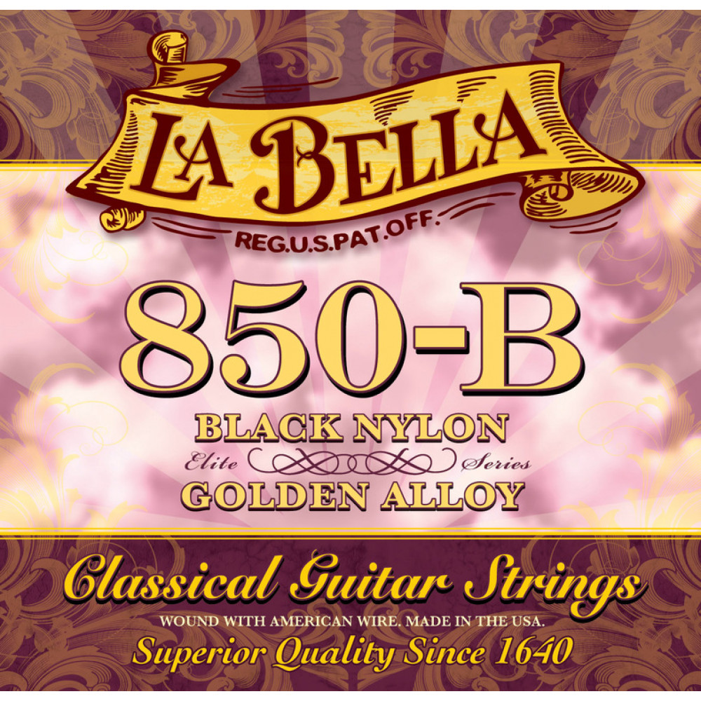 850B Elite Комплект струн для классической гитары, бронза 80/20, La Bella
