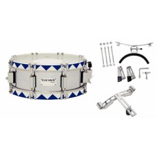 GEWA Marching Small Drum Steel Chrome HW BH 13x5.5" маршевый малый барабан