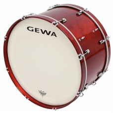 GEWA Marching Bass Drum 26x14" Red маршевый бас-барабан