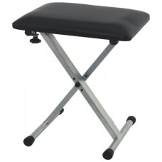 GEWA Keyboard Bench Silver Grey стул фортепианный