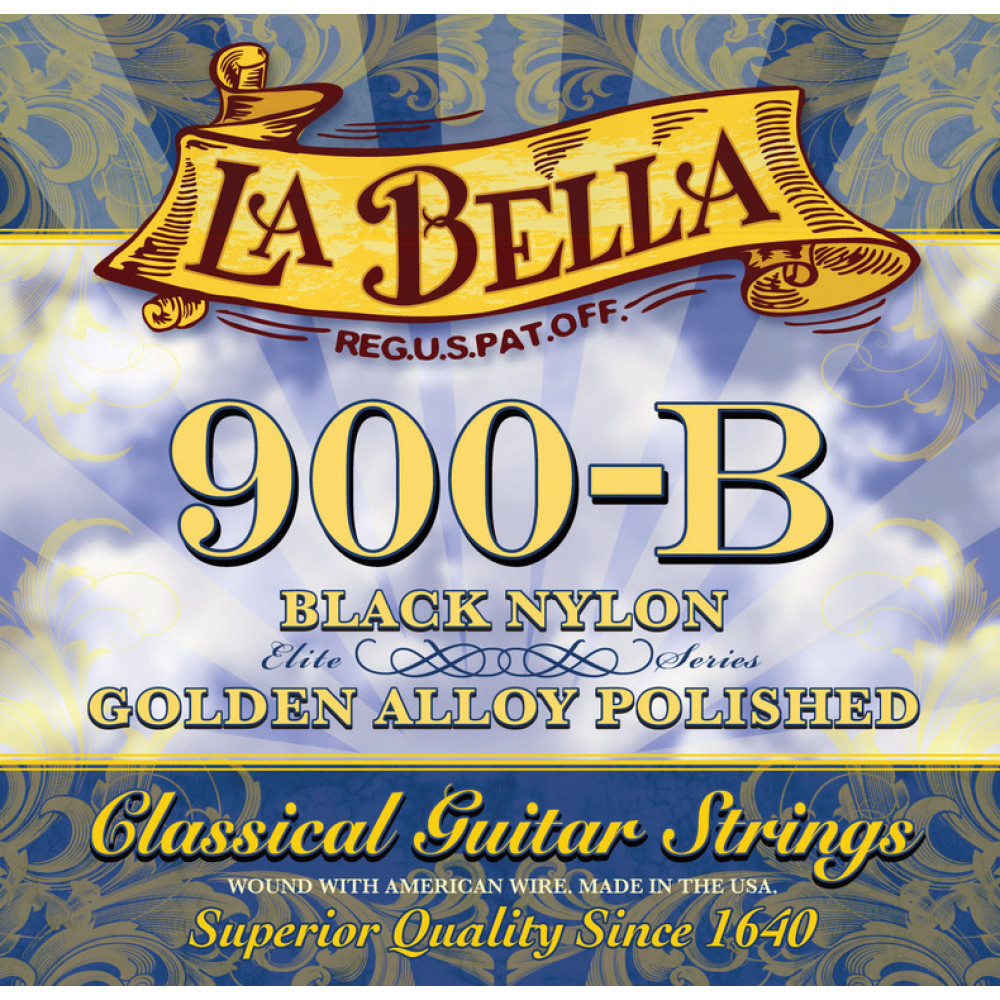 900B Elite Комплект струн для классической гитары, бронза 80/20, La Bella