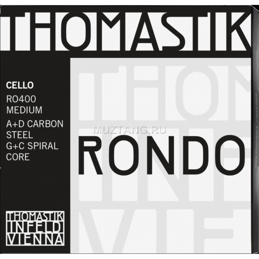 THOMASTIK Rondo RO400 cтруны для виолончели 4/4, среднее натяжение