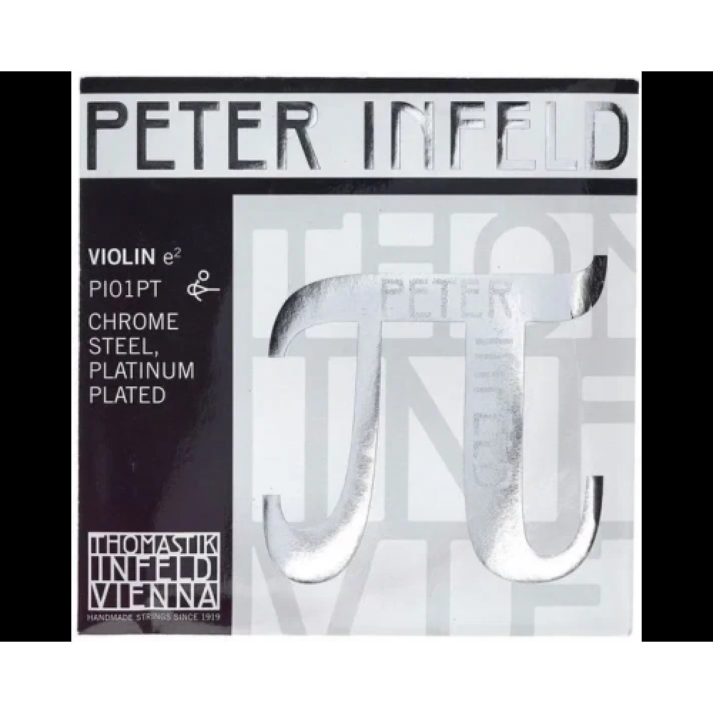 THOMASTIK Peter Infeld PI01SN струна E для скрипки 4/4, платиновое покрытие, среднее натяжение