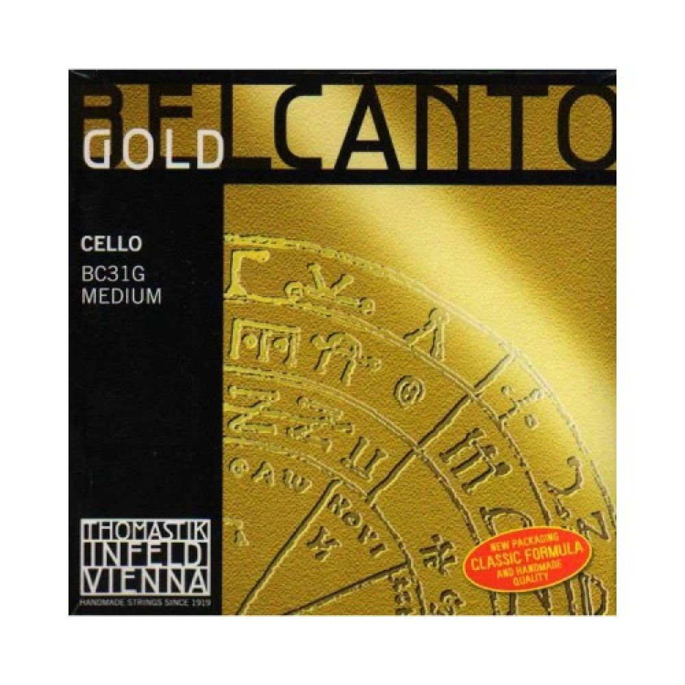 THOMASTIK Belcanto Gold BC28G струна Соль для виолончели 4/4