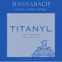 Комплект струн для классической гитары титанил/посеребренные Hannabach 950HT TYTANIL