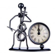 GEWA Sculpture Clock Accordion часы-скульптура сувенирные виолончелист