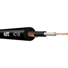 AC104SW.100 Кабель акустический 0,22мм2, небалансный, 100м, черный, Klotz