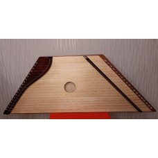 AG-TR19BO Гусли "Трапеция", 19 струн, цвет бордо, Альфа Гусли