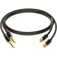 Кабель акустический Klotz AL-RP0300, RCA-Jack 6,35мм, 3м, 2шт