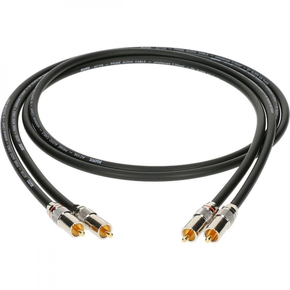 ALP030 Кабель акустический RCA, 3м, 2шт, Klotz