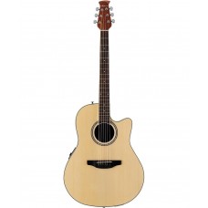 Applause AB24II-4S Balladeer Mid Cutaway Natural Satin гитара электроакустическая, цвет натуральный матовый, производство Китай