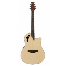 Applause AE44II-4S Elite Mid Cutaway Natural Satin гитара электроакустическая, цвет натуральный матовый, производство Китай