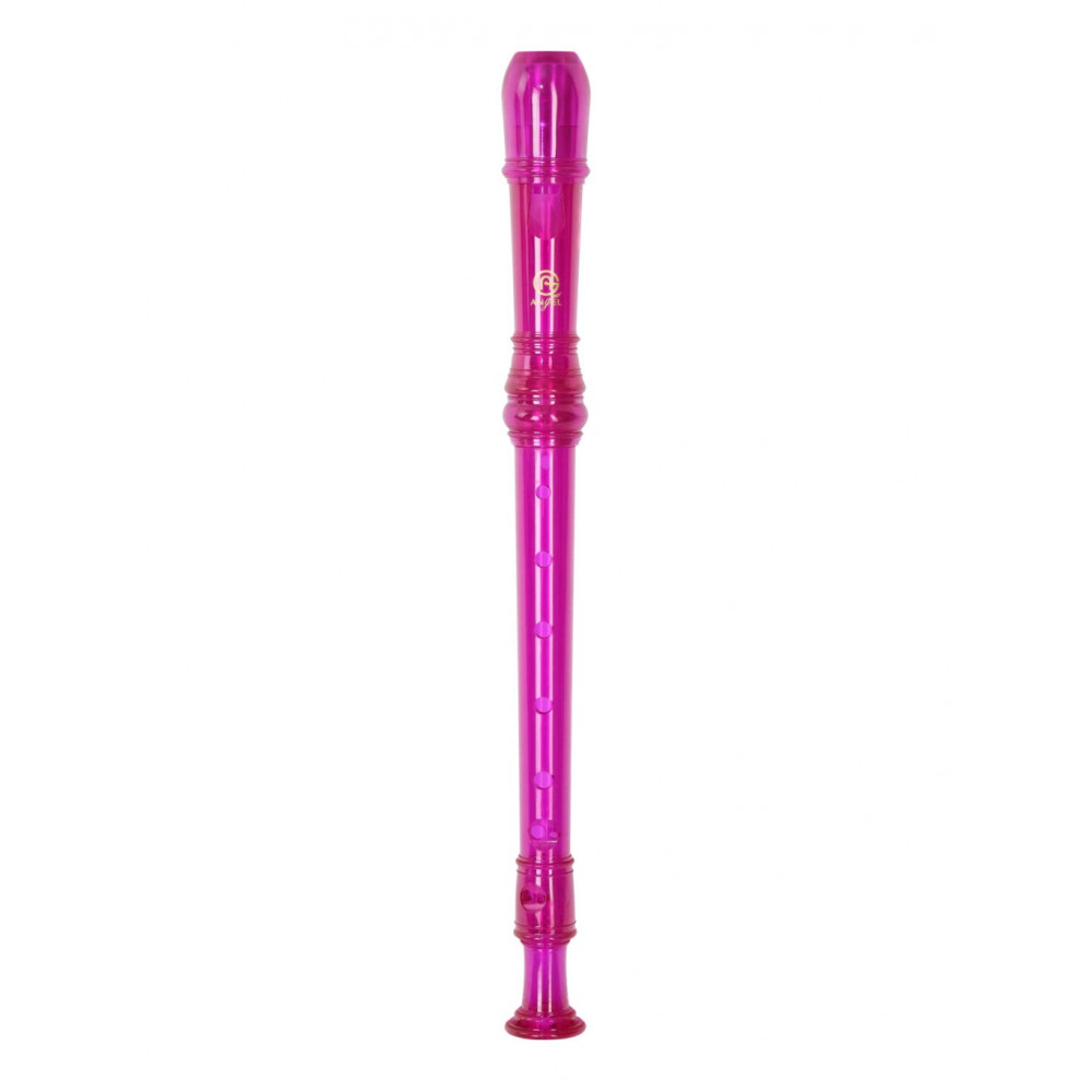 ASRB-251PR (ESRB-251PR) Color Блокфлейта сопрано, фиолетовая, барочная сист, пластик, 2 части, Angel