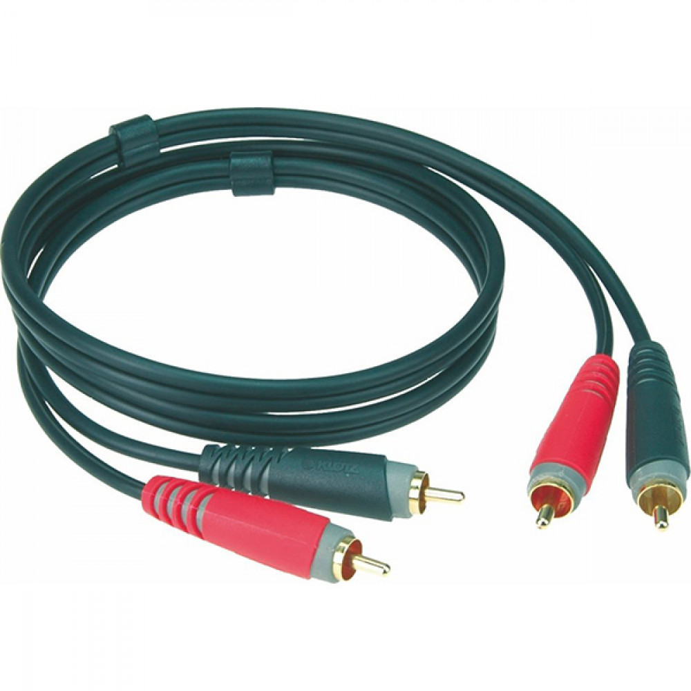 AT-CC0300 Кабель акустический 2хRCA, 3м, Klotz
