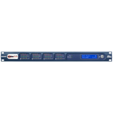 Аудиоматрица (шасси) [BSSBLU805M-EK] BSS [BLU-805] установка до 4 карт вх./вых.(Phoenix, +48V).AVB и BLU link (2xRJ45) / EN 54-16. RS232. Цифр.вх./вых.(AES/EBU и S/PDIF), 256 CH. GPIO: 12x6. ПО HiQnet (Ethernet Cntrl). 1U.