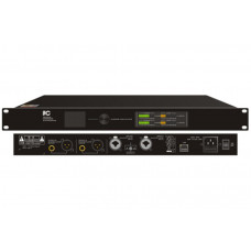Подавитель обратной связи [TS-224D] ITC 2 вх. (XLR/ 1/4 TRS)/2 вых. (XLR/ 1/4 TRS + TRS), 40-bit DPS. 31 полосный графический/8 полосный параметрический эквалайзеры. 32-bit/48kHz, LED индикация.