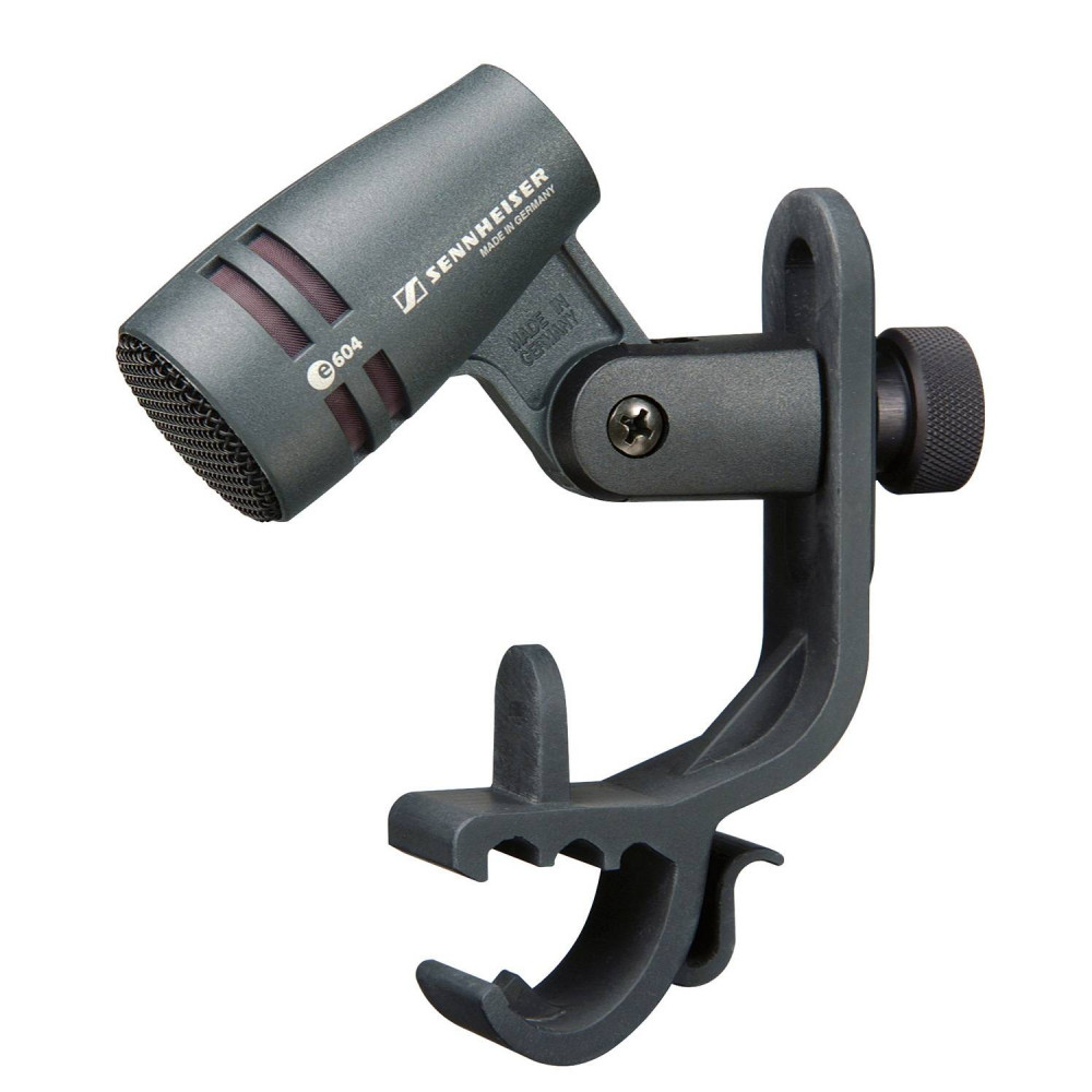 Микрофон Sennheiser [E 604] динамический, с креплением типа Clamp для озвучивания с близкой дистанции барабанов и медных духовых инструментов.