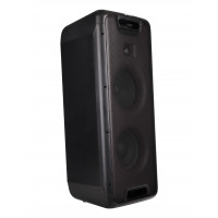 Акустическая система Gemini [GLS-880] Активная, 3-х полосная, DSP, RMS/Peak 100/1000 Вт, АЧХ 30-20000 Гц, Max SPL 98 дБ, динамики: 8" НЧ, 8" СЧ, 1" ВЧ, входы: 1/4" Guitar, 1/4" Mic, 1/8 AUX, USB, FM радио, Bluetooth, аккумулятор, 