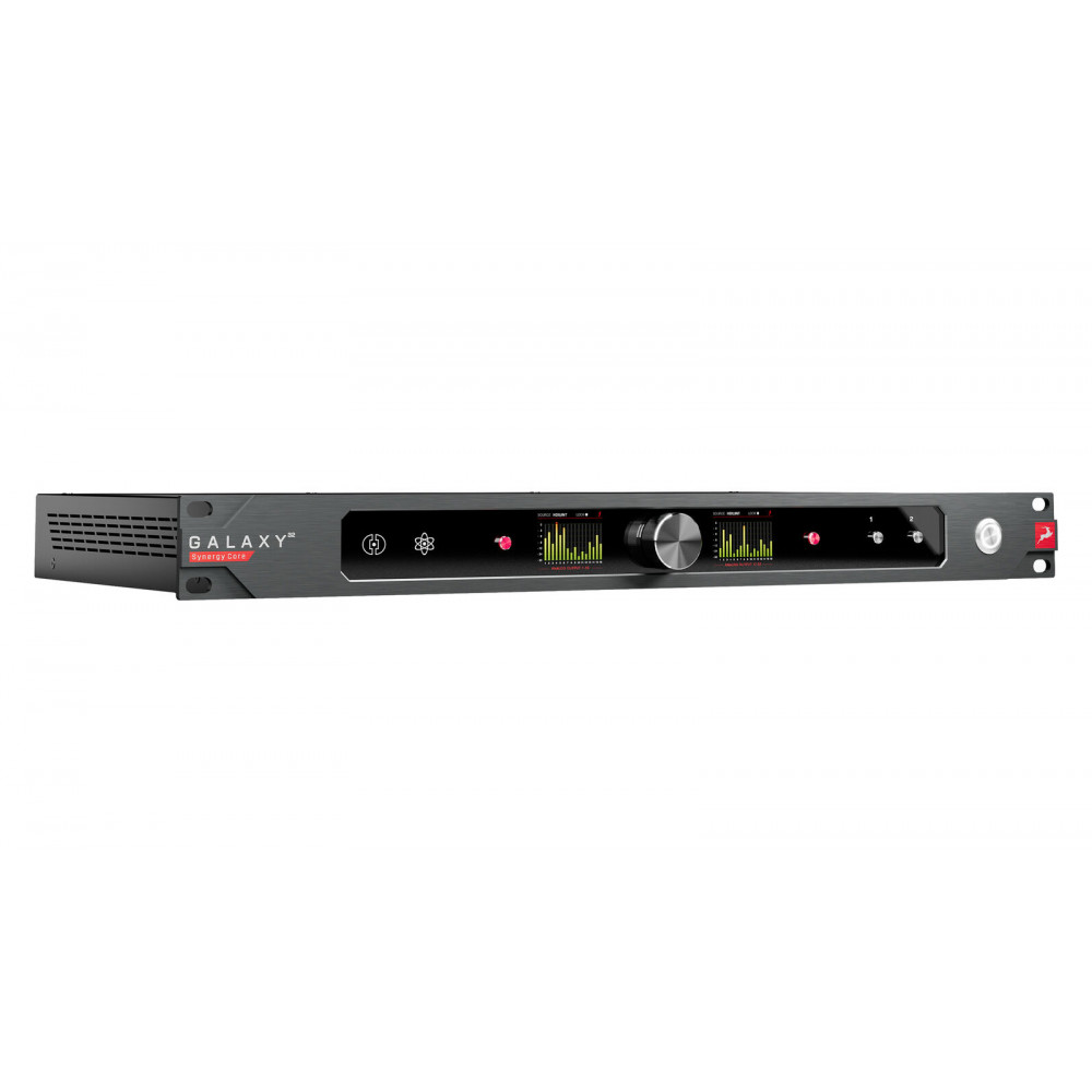 Аудиоинтерфейс Antelope Audio [Galaxy 32 Synergy Core] 24 бит/192 кГц, 4 D-Sub In, 4 D-Sub Out, 2 HDX, 2 TRS выхода, ADAT In/Out, MADI In/Out, 2 порта Dante, S/PDIF, 4 World Clock In/Out, Thunderbolt 3.