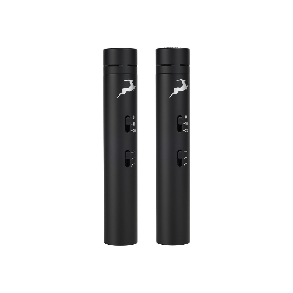 Пара микрофонов Antelope Audio [Edge Note Bundle] конденсаторные, диафрагма: 16,1 мм, кардиоида, 20 Гц - 20 кГц, уровень звукового давления: 146 дБ, соотношение сигнал-шум: 69 дБ (А), чувствительность: -42 дБ, 8 мВ/Па (+/-3 дБ), требования к питанию: фан