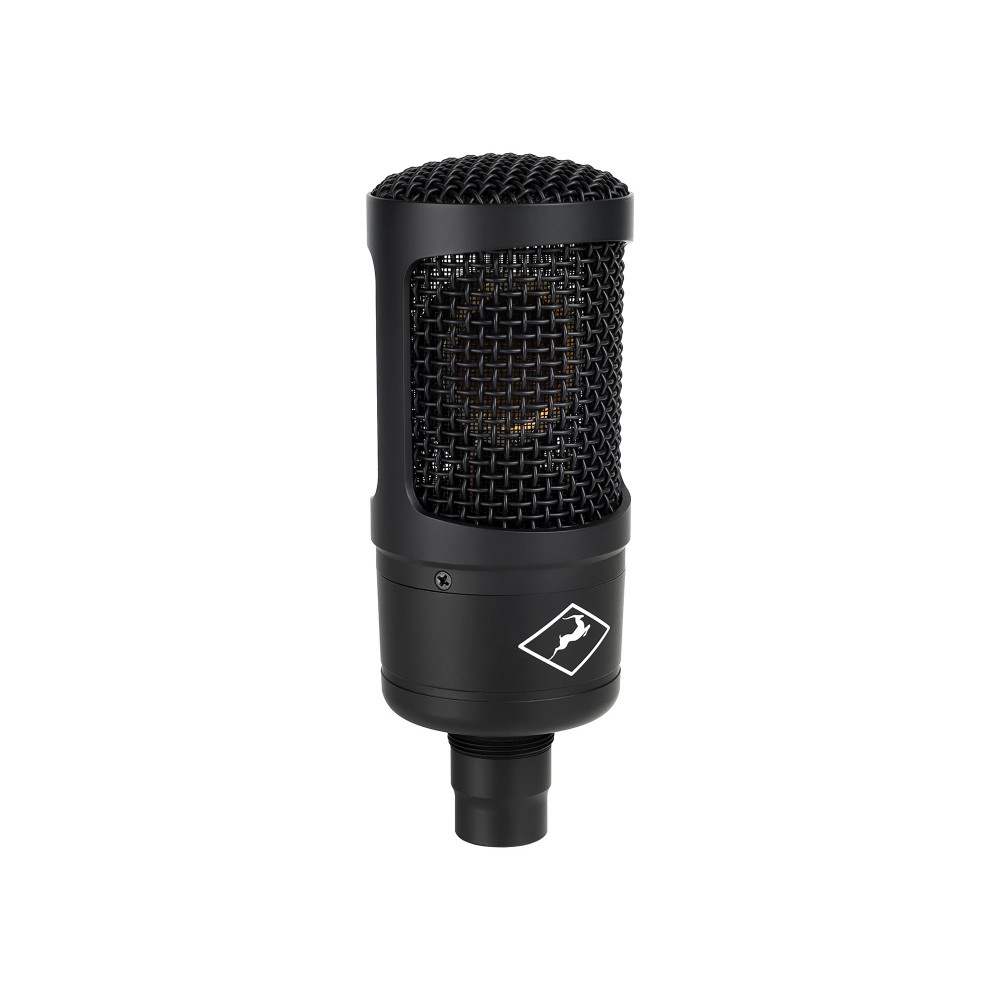 Микрофон Antelope Audio [Edge Solo] конденсаторный, диафрагма: 34 мм, кардиоида, 20 Гц - 20 кГц, уровень звукового давления: 116 дБ, соотношение сигнал-шум: 75 дБ (А), чувствительность: -32 дБ, 8 мВ/Па (+/-3 дБ), фантомное питание 48 В