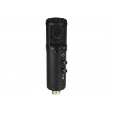 Микрофон Antelope Audio [Axino Synergy Core] конденсаторный, USB, 24 бит/192 кГц, диафрагма: 34 мм, кардиоида, 20 Гц - 20 кГц, уровень звукового давления: 140 дБ (<1% THD при 1 кГц), USB тип B (совместим с USB 2.0)