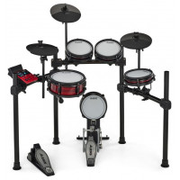 Электронная ударная установка Alesis NITRO PRO KIT, 1 x 10" двухзонный малый барабан, 3 x 8" двухзонных тома