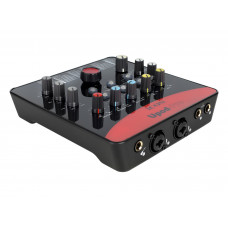 Аудиоинтерфейс USB [110307A2002] Icon [UPod Pro] 72 DSP эффекта, АЦП/ЦАП: 16 бит/48 кГц, 22-20000 Гц, 90 дБ, S/N: -90 дБ, THD+N: 0,0061%, 2xCombo XLR/TRS, 1/4" TS инстр. вход, 2xRCA входа / 2x1/4" TRS выхода, 2x1/4" TRS выхода для наушников
