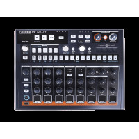Микшер (драм машина) [561101] Arturia [DrumBrute Impact] аналоговый, 10 барабанов и перкуссии, 64-шаговый секвенсор, функции Swing, Step Repeat, Roller, Looper, 4x1/8" mini Jack выхода: стерео выход для наушников 1/8" mini Jack, 1/4" TRS Ja