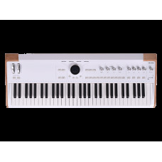 Сценическая клавиатура Arturia [Astrolab White] 61 клавиша, полувзвешенная механика, 10 звуковых движков, вокодер, 10 кнопок пресетов, 4 макрорегулятора, MIDI-вход, USB-C и USB-A; аудио Bluetooth; WiFi, цвет белый