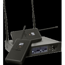 Микрофонная радиосистема Axelvox [DWS7000HT (LT Bundle)] UHF 710-726 MHz, 2 x 32 канала, LCD дисплей, 2х ИК порт, 2x поясных передатчика, 2x головной микрофон, 2x петличный микрофон