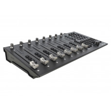 MIDI контроллер [110205A2022] Icon [P1-M] DAW контроллер, ARM процессор Cortex-M7 500 МГц, 8 моторизованных фейдеров, программируемый 4" цифровой сенсорный дисплей, 8 12-сегментных LED индикаторов каналов, Jog Wheel, Mackie Control, HUI, USB-C