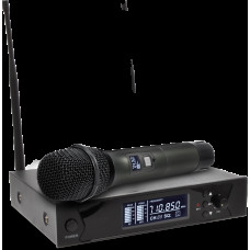 Микрофонная радиосистема Axelvox [DWS7000HT (ST Bundle)] UHF 710-726 MHz, 32 канала, LCD дисплей, ИК порт, ручной микрофон
