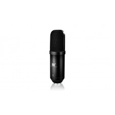 Микрофон конденсаторный Icon [M5] студийный, диафрагма 34 мм, диаграмма Cardioid, частотный диапазон 20-20000 Гц, сопротивление 50 Ом, максимальный SPL 138 дБ, S/N 82 дБ, питание +48 В, разъем XLR-M, прочная конструкция, эластичный подвес, кейс