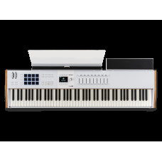 MIDI клавиатура [231641] Arturia [KeyLAB 88 MK3 White] 88 клавиш, полновзвешенная с velocity&aftertouch, молоточковая механика Fatar