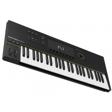 MIDI клавиатура [29849] Native Instruments [Kontrol S49 Mk3] 49 клавиш, полувзвешенные,чувствительны к скорости нажатия с послекасанием, дисплей, 8 энкодеров, колеса высоты тона и модуляции, 4 входа для педалей, MIDI вход/выход
