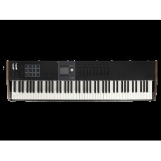MIDI клавиатура [231642] Arturia [KeyLAB 88 MK3 Black] 88 клавиш, полновзвешенная с velocity&aftertouch, молоточковая механика Fatar