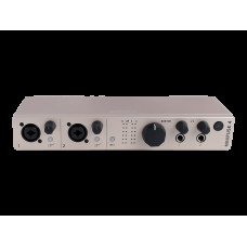 Аудиоинтерфейс USB [800123] Arturia [MiniFuse 4 Champagne] 24бит/192кГц, два комбинированных входа XLR-1/4 (микрофонный/линейный/инструментальный) +48 В, два входа 6,3 Jack, 4 выхода 6,3 Jack, 2 выхода для наушников, MIDI In/Out, 2x USB Hub