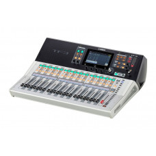 Микшер Yamaha [TF3] цифровой, 24 аналоговых XLR/TRS MIC/LINE + 2 аналоговых RCA стерео линейных входа, 16 аналоговых XLR выходов, 25 моторизированных фейдера, 48 входных микшируемых каналов, USB 2.0