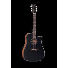 Трансакустическая гитара Kepma [EDCE-K10PRO-BKM] Кол-во струн: 6, тип корпуса: дредноут, верхняя дека: ель, корпус: махагон, гриф: окуме, накладка грифа: палисандр, кол-во ладов: 20, звукосниматель K10PRO, цвет: черный