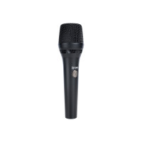 Микрофон конденсаторный Icon [Thunder X] вокальный, направленность Cardioid, диафрагма 32 мм, частототный диапазон 20-20000 Гц, чувствительность 33 дБВ/Па, выходное сопр. 50 Ом, максим. SPL 123 дБ, S/N 84 дБ, питание +48 В, держатель, поп-фильтр