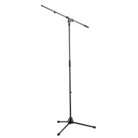 Микрофонная стойка "журавль" K&M 21020-300-55, высота от 900 до 1605 мм, длина стрелы 800 мм