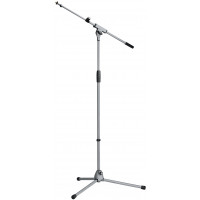 Микрофонная стойка "журавль" K&M 21080-300-87, высота 925 до 1630 мм, длина стрелы от 425 до 725 мм