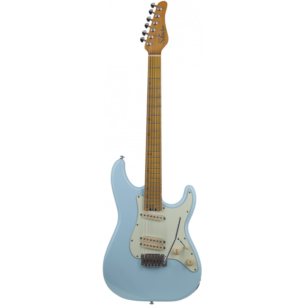 Электрогитара SCHECTER [MV-6 SSBLU] 6-струнная, корпус: липа, гриф: запеченый клен, 24 лада, цвет: Super Sonic Blue (SSBLU)