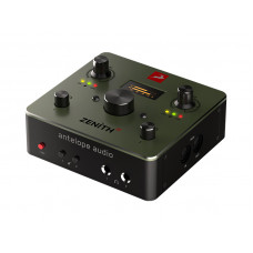 Аудиоинтерфейс Antelope Audio [Zenith 2] 32 бит/192 кГц, 2 линейных/инструментальных/микрофонных входа +48В с комбинированными XLR/Jack 6,3, 2 линейных выхода Jack 6,3 TRS, выхода для наушников, MIDI вход/выход, DSP, TYPE-C